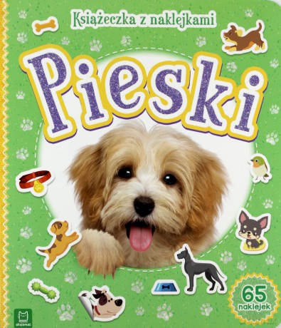 Pieski. Książeczka z naklejkami [KSIĄŻKA]