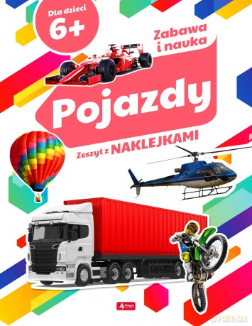 Pojazdy rolnicze. Zeszyt z naklejkami [KSIĄŻKA]