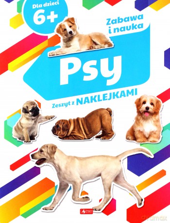 Psy. Zeszyt z naklejkami [KSIĄŻKA]
