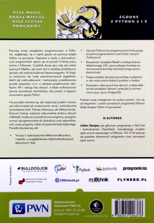 Python na poważnie. Czarny pas w programowaniu, skalowaniu, testowaniu i nie tylko. Programowanie na wesoło - Julien Danjou [KSIĄŻKA]