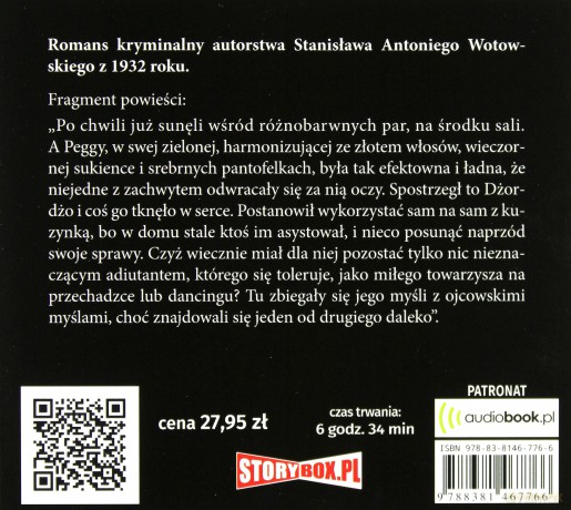 Salon baronowej wiery - Stanisław Antoni Wotowski [AUDIOBOOK]