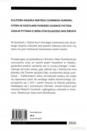 Syreny z tytana - Kurt Vonnegut [KSIĄŻKA]