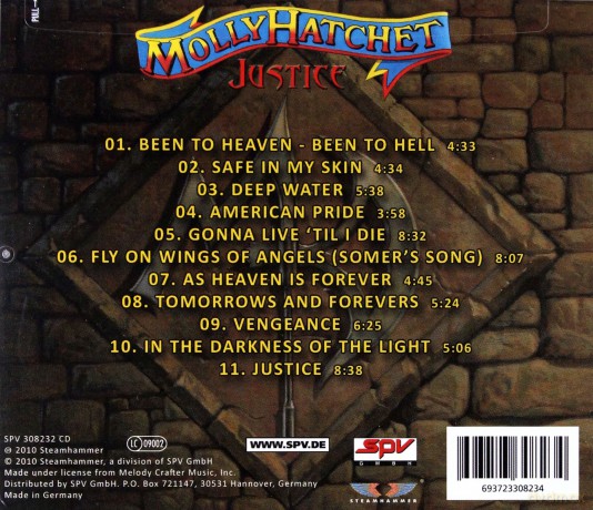 Molly Hatchet: Justice [CD]