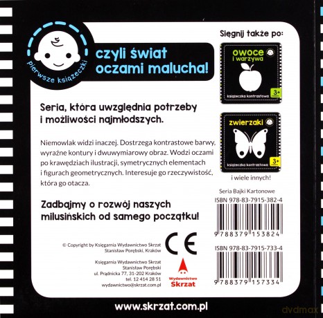 Świat maluszka. Książeczka kontrastowa [KSIĄŻKA]