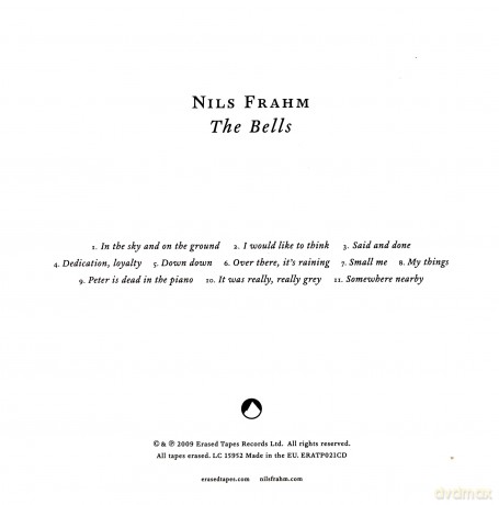 Nils Frahm: The Bells (digipack) [CD]