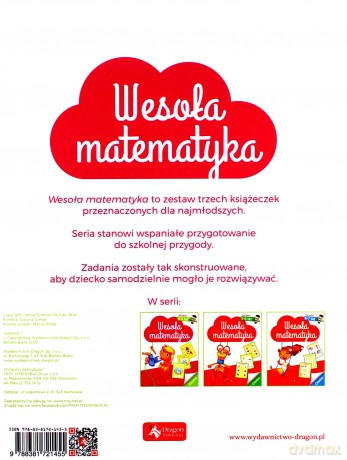 Wesoła matematyka dla dzieci 4-5 lat [KSIĄŻKA]