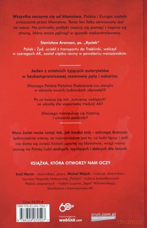 Wojna nadejdzie jutro. Żołnierz legendarnego kedywu AK ostrzega - Michał Wójcik, Emil Marat, Stanisław Aronson [KSIĄŻKA]
