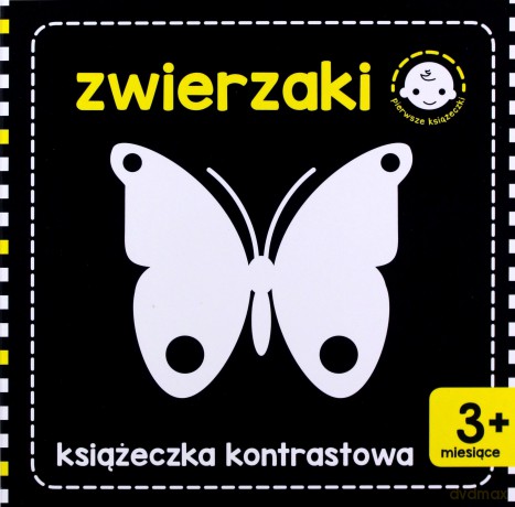 Zwierzaki. Książeczka kontrastowa [KSIĄŻKA]