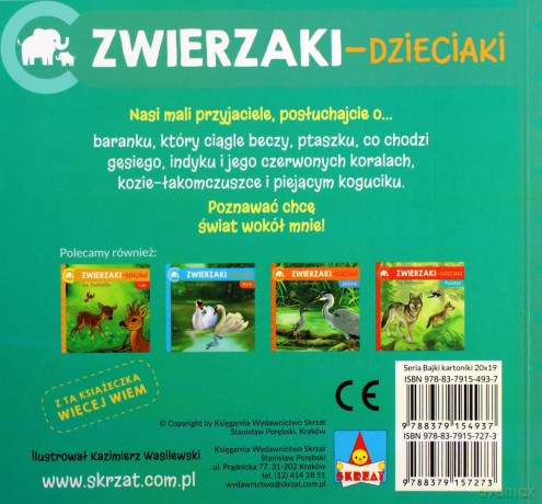 Zwierzaki-dzieciaki Podwórko - Ewa Stadtmuller [KSIĄŻKA]