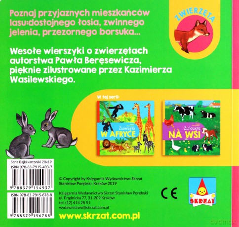 Zwierzęta z lasu - Paweł Beręsewicz [KSIĄŻKA]