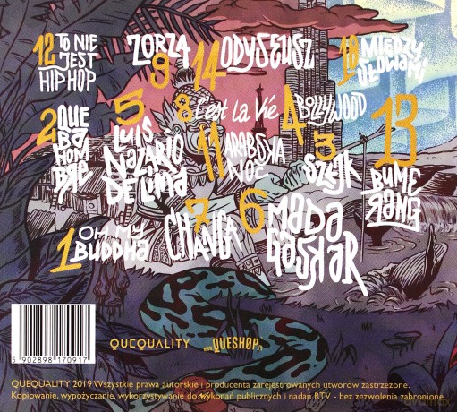 Egzotyka. Quebonafide. Wywiad-rzeka o podróży przez 70 krajów w rozmowie z Kubą Stemplowskim - Quebonafide, Kuba Stemplowski, Wojtek Koziara [KSIĄŻKA]+[CD]