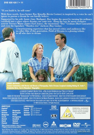 Pole marzeń [DVD]