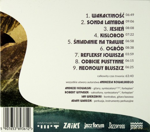 Andrzej Kowalski Quartet: Abstrakt [CD]