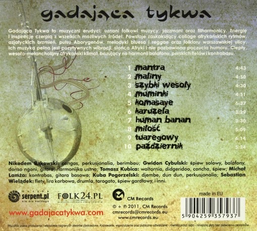 Gadająca Tykwa: Gadająca tykwa [CD]
