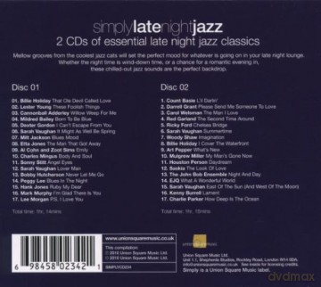 Various Artists: Simply Late Night Jazz [2CD]