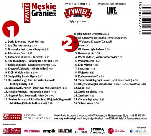 Męskie Granie 2019 [2CD]