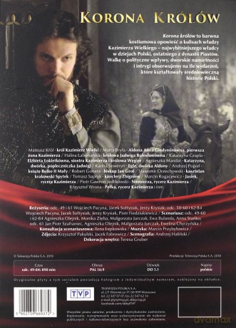 Korona królów Sezon 1 odc. 49-84 [4DVD]