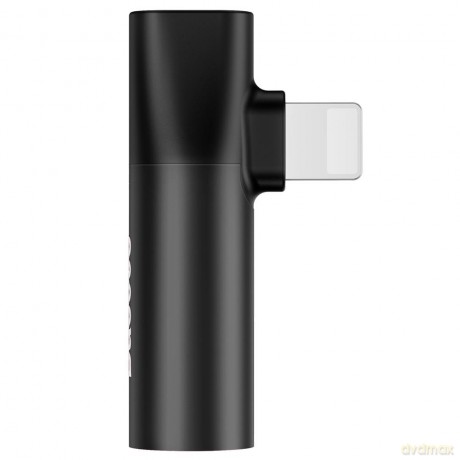 Baseus adapter 8-pin do 8-pin/jack 3,5mm czarny