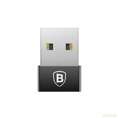 Baseus adapter Exquisite USB-A do USB typ-C czarny