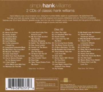 Various Artists: Simply Hank Williams [2CD]