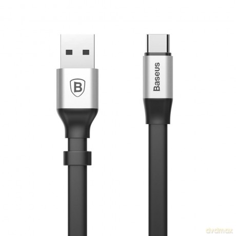 Baseus kabel Nimble (typ-c | 23 cm) 2A srebrny