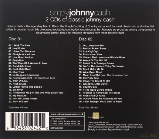 Simply Johnny Cash [2CD]