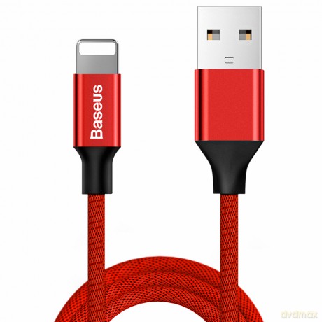Baseus kabel Yiven (8-pin | 1,8 m) czerwony 2A