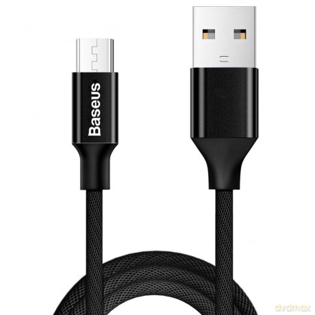 Baseus kabel Yiven (micro-USB | 1 m) czarny 2A