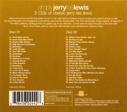 Simply Jerry Lee Lewis [2CD]
