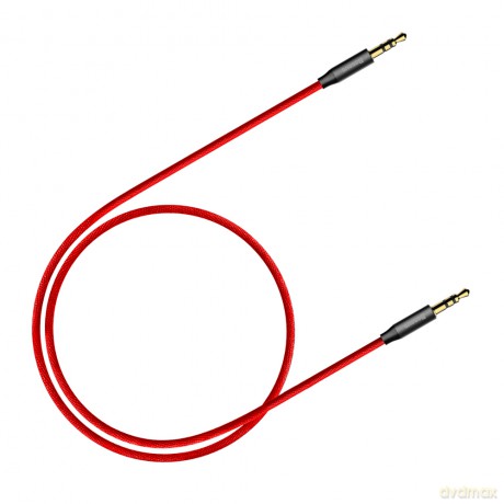 Baseus kabel Yiven audio M30 0,5 m czerwono-czarny