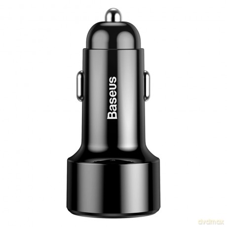 Baseus ładowarka samochodowa Magic PPS QC 3.0+ 2USB czarna 45W
