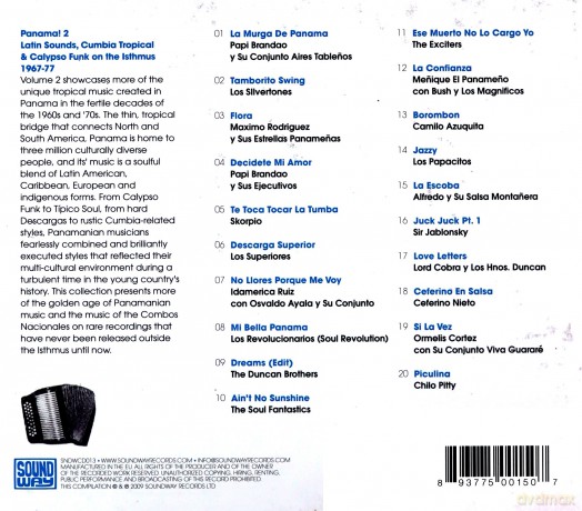 Various Artists: Panama!2 Latin Sounds, Cumbia Tropical... [CD]