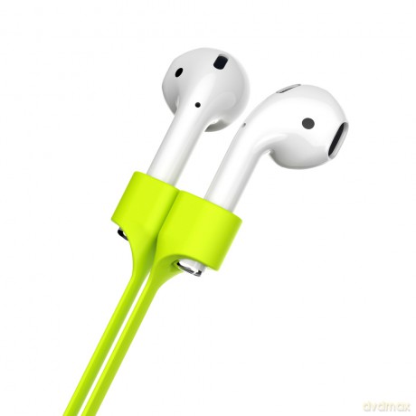 Baseus uchwyt na szyję do słuchawek airpods zielony