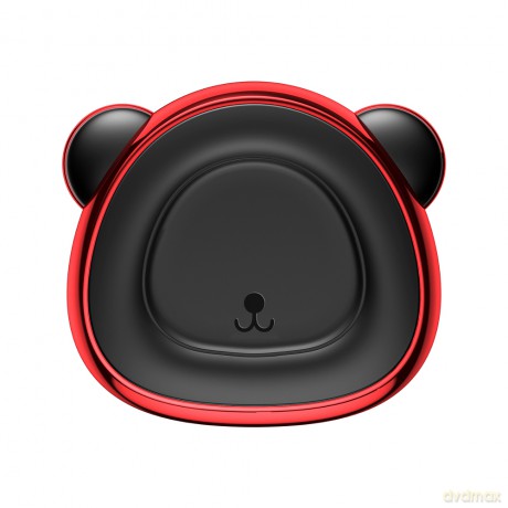 Baseus uchwyt samochodowy Bear magnetyczny czerwony