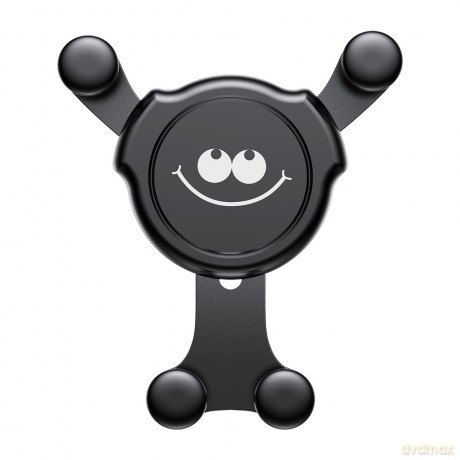Baseus uchwyt samochodowy Emoticon1 grawitacyjny czarny