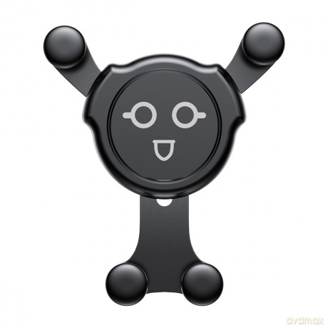 Baseus uchwyt samochodowy Emoticon2 grawitacyjny czarny