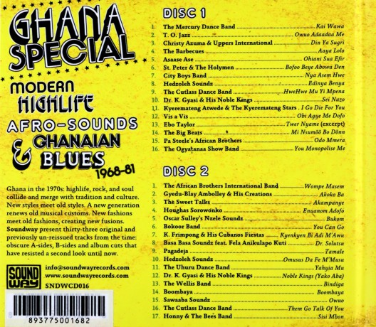 Ghana Special, Modern Highlife, Afro? (digipack) [2CD]