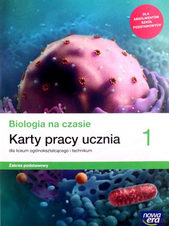 Biologia LO 1 Na czasie Karty Pracy zakres podstawowy - Barbara Januszewska-Hasiec, Joanna Kobyłecka, Jacek Pawłowski, Renata Stencel [KSIĄŻKA]