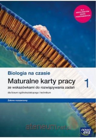 Biologia LO 1 Na czasie Karty Pracy zakres rozszerzony [KSIĄŻKA]
