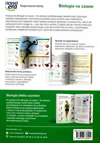 Biologia LO 1 Na czasie Podręcznik zakres podstawowy - Anna Helmin, Jolanta Holeczek [KSIĄŻKA]