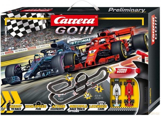 Carrera GO!!! - No Limits 8,9 m