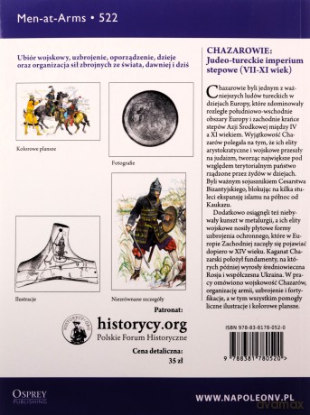 Chazarowie. Judeo-tureckie imperium stepowe - Michaił Żyrochow, David Nicolle [KSIĄŻKA]