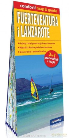 Comfort! map&guide Fuerteventura i Lanzarote 2w1 [KSIĄŻKA]