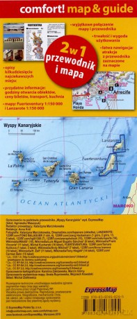 Comfort! map&guide Fuerteventura i Lanzarote 2w1 [KSIĄŻKA]