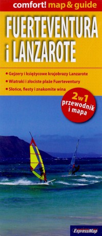 Comfort! map&guide Fuerteventura i Lanzarote 2w1 [KSIĄŻKA]