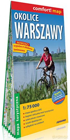 Comfort!map Okolice Warszawy 1:75 000 mapa