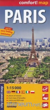 Comfort!map Paris 1:15 000 plan miasta