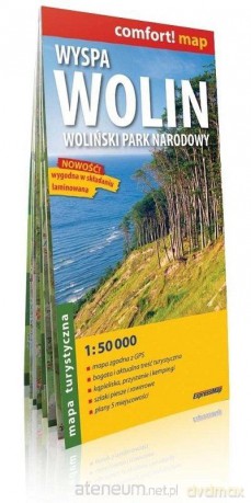 Comfort!map Wyspa Wolin Woliński PN mapa