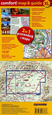 Comfort!map&guide XL Węgry 2w1 [KSIĄŻKA]