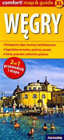 Comfort!map&guide XL Węgry 2w1 [KSIĄŻKA]